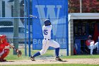 Baseball vs WPI  Wheaton College baseball vs Worcester Polytechnic Institute. - (Photo by Keith Nordstrom) : Wheaton, baseball